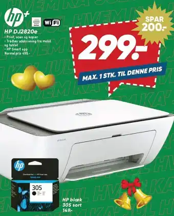 Bilka HP DJ2820e tilbud