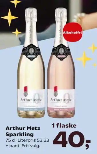 Kvickly ARTHUR METZ Sparkling tilbud