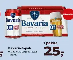 Kvickly BAVARIA 6-pak tilbud