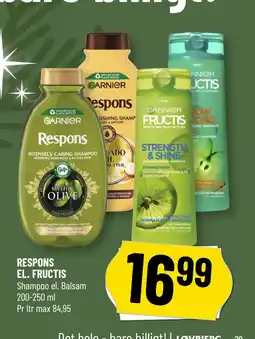 Løvbjerg RESPONS EL. FRUCTIS tilbud