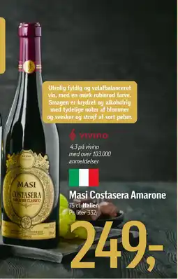 Føtex Masi Costasera Amarone tilbud