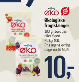 Føtex Økologiske frugtstænger tilbud