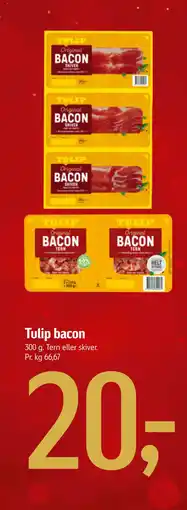 Føtex Tulip bacon tilbud