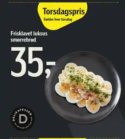 Føtex Frisklavet luksus smørrebrød tilbud
