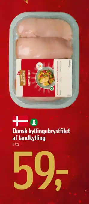 Føtex Dansk kyllingebrystfilet af landkylling tilbud