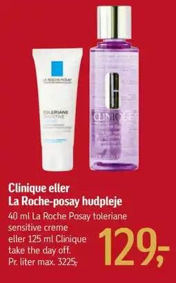 Clinique eller La Roche-posay hudpleje