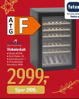 Føtex Vinkøleskab tilbud