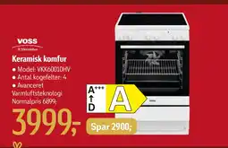 Keramisk komfur