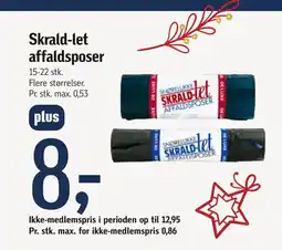 Føtex Skrald-let affaldsposer tilbud
