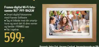Føtex Frameo digital Wi-Fi fotoramme 10,1” PFF-1042LW tilbud