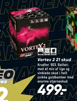 Bilka Vortex 2 21 skud tilbud