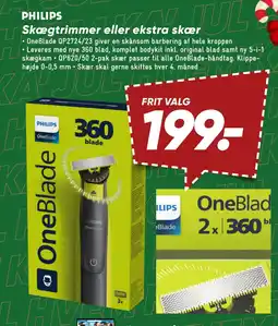 Bilka Skægtrimmer eller ekstra skær tilbud