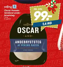 Bilka Oscar frossen landand andebryststeg tilbud