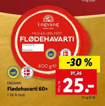 Lidl Fløde havarti 60+ tilbud