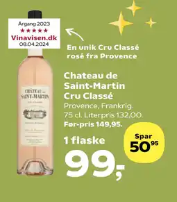 Kvickly Chateau de Saint-Martin Cru Classé tilbud