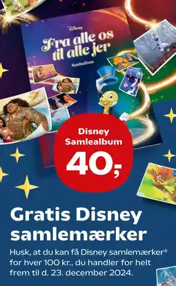 Kvickly Disney Samlealbum tilbud