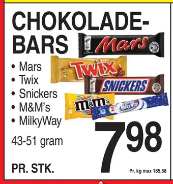 ABC Lavpris CHOKOLADEBARS tilbud