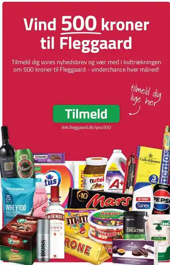 Fleggaard Vind 500 kroner til Fleggaard tilbud