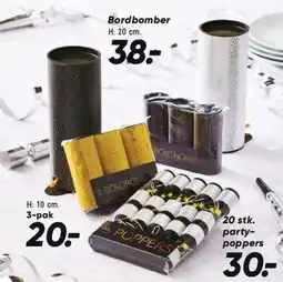 Bilka Bordbomber tilbud