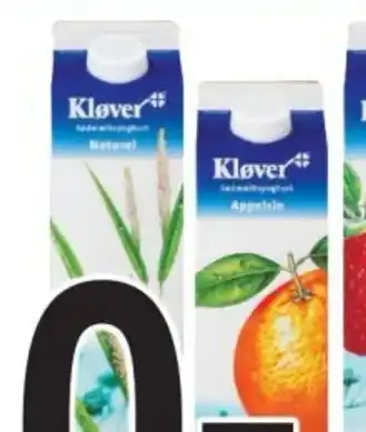 ABC Lavpris KLØVER Yoghurt naturel tilbud