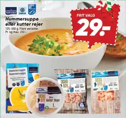 Bilka Hummersuppe eller kutter rejer tilbud