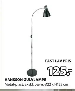 HANSSON GULVLAMPE