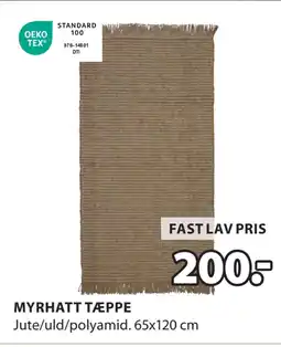 JYSK MYRHATT TÆPPE tilbud