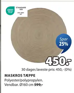 JYSK MASKROS TÆPPE tilbud