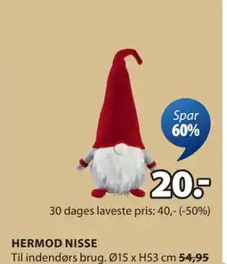 JYSK HERMOD NISSE tilbud