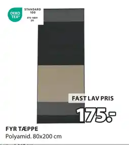 JYSK FYR TÆPPE tilbud