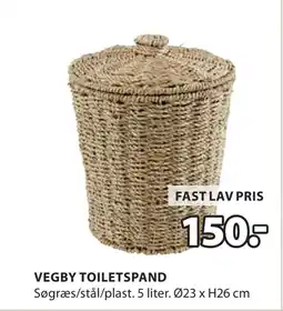 JYSK VEGBY TOILETSPAND tilbud