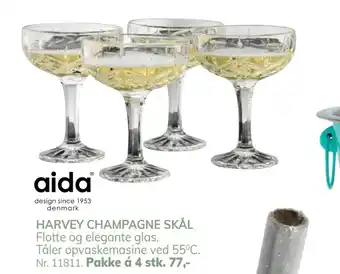 Daells Bolighus HARVEY CHAMPAGNE SKÅL tilbud