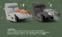 Daells Bolighus LÆNESTOL tilbud