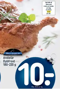 REMA 1000 HELT ANDELÅR Dybfrost tilbud