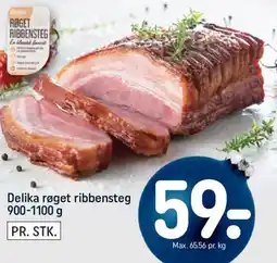 REMA 1000 Delika røget ribbensteg tilbud