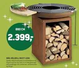 XL-BYG Båål bålgrill rusty look tilbud