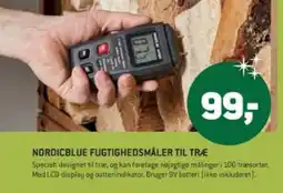XL-BYG Nordicblue fugtighedsmåler til træ tilbud