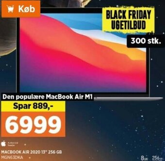 Power Macbook Air 2020 13" 256 GB tilbud