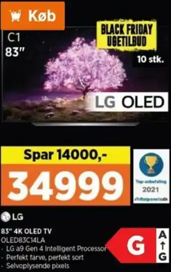 Power 83" 4K OLED TV tilbud