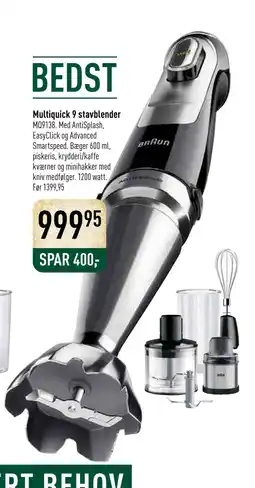 Imerco Multiquick 9 stavblender tilbud