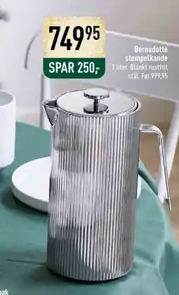 Imerco Bernadotte stempelkande tilbud