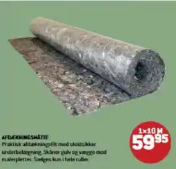 XL-BYG Afdækningsmåtte tilbud