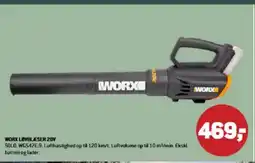 XL-BYG Worx løvbleser 20v tilbud