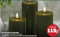 XL-BYG Veli line bloklys oliven grøn tilbud