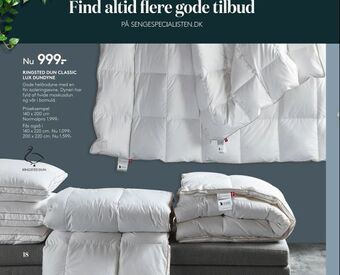 SengeSpecialisten Ringsted dun classic lux dundyne tilbud