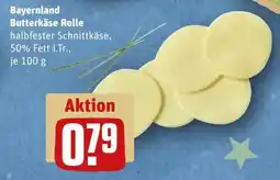 REWE Bayernland butterkäse rolle tilbud