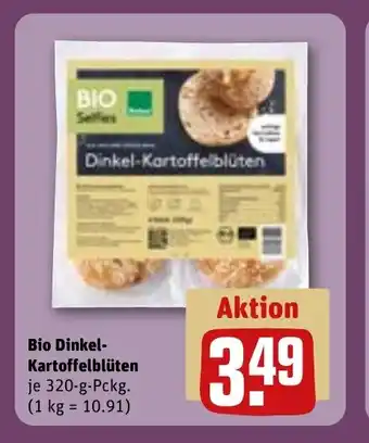 REWE BIO Dinkel-kartoffelblüten tilbud