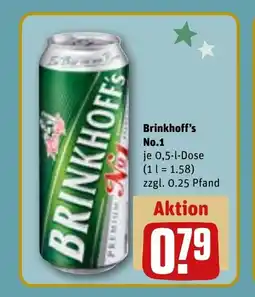 REWE DE BRINKHOFF'S no. 1 tilbud