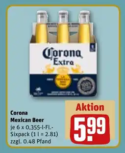 REWE CORONA Mexican beer tilbud