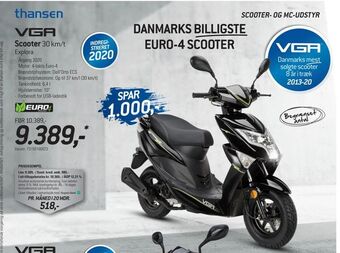 Thansen Scooter tilbud